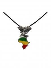 Halskette Adler und Afrika