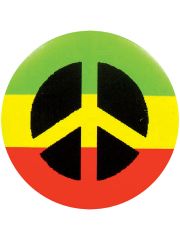 Button Peace Hippies