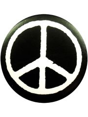 Button Friedenszeichen