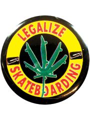 Button Legalize Skateboarding