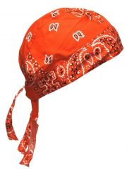 Bandana Cap Old School orange