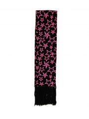 Winterschal Sterne pink