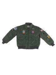 Militär US CWU Kinderpilotenjacke oliv