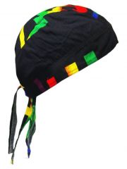Bandana Cap Hanf grün schwarz