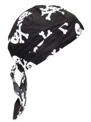 Bandana Cap Totenkopf mit Knochen
