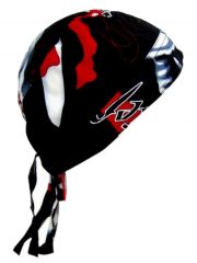 Bandana Cap Piraten Totenkopf Kapitän