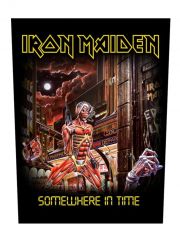 Iron Maiden Rückenaufnäher Somewhere In Time