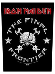 Iron Maiden Rückenaufnäher The Final Frontier Vintage Skull