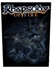 Rhapsody Of Fire Rückenaufnäher Black Dragon