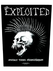 The Exploited Rückenaufnäher Beat The Bastards