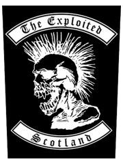 The Exploited Rückenaufnäher Scotland
