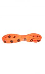 Schnürsenkel eisernes Kreuz orange schmal