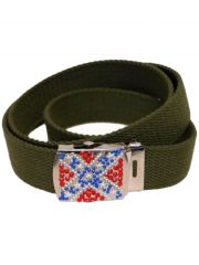 Textil Gürtel Süden der USA mit Strasssteine