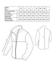 US Piloten Bomberjacke blau