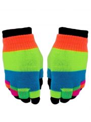 Multi Handschuhe Rainbow 2 in1