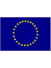 Fahne 25 Europa Sterne