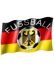 Fahne Deutschland Fußball