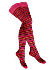 Overknees Multicolor bordeaux