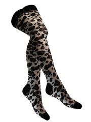 Overknees Leopard