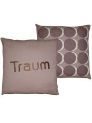 Seventies Kissen mit Motiv Traum beige