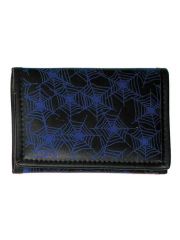 Geldbeutel mit Kette Spinnennetze blau