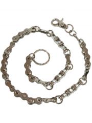 Geldbeutel Kette Motorradkette gedreht