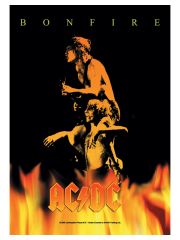 ACDC Poster Fahne Bonfire