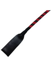 Kunstleder Peitsche Schlagstock rot