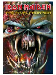 Iron Maiden Poster Fahne Frontiers Head