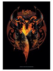 Korn Poster Fahne Tribal