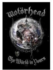 Motörhead Poster Fahne The World Is Yours