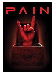 Pain Poster Fahne