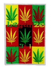 Aufnäher Cannabis Flags