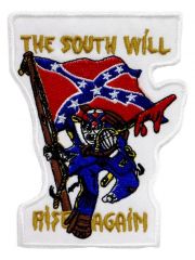Aufnäher The South will rise again