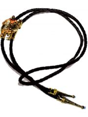 Cowboy Bolokrawatte Indianer und Pferd