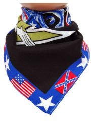 Bandana American Bipth blau