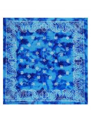 Bandana Paisley mittelblau