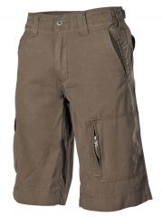 Bermudashort oliv stonewashed