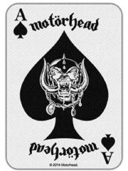 Aufnäher Motörhead Ace of Spades Card