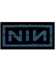 Aufnäher Nine Inch Nails Blue Nin Logo