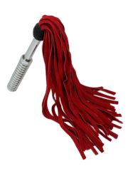 Wildleder Peitsche rot mit 45 Striemen