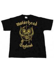 Motörhead T-Shirt England Classic Gold