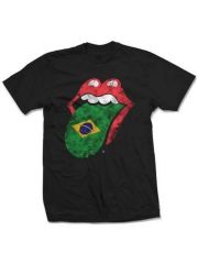 Rolling Stones T-Shirt Brazil Flag