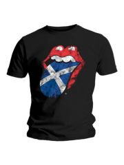 Rolling Stones T-Shirt Scottland Flag