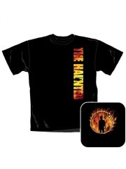 The Haunted T-Shirt Flames Silhouette