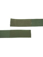 Nylongürtel mit Klettverschluss oliv 3,2 cm