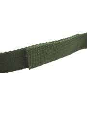 Nylongürtel mit Klettverschluss oliv 3,2 cm
