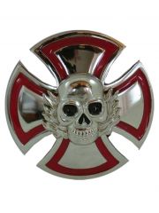 Gürtelschnalle Eisernes Kreuz mit Flammen