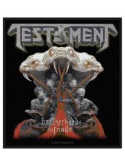 Aufnäher Testament Brotherhood Of The Snake