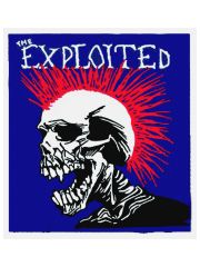 Aufnäher The Exploited Mohican Multicolor